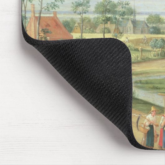 Die Ernte oder Sommer Mousepad (Ecke)