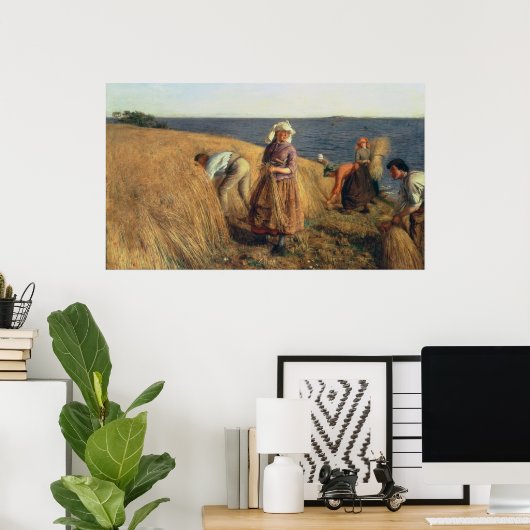 Die Ernte Poster (Heimbüro)