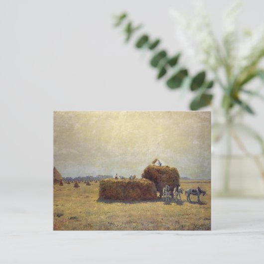 Die Ernte Postkarte (Stehend Vorderseite)