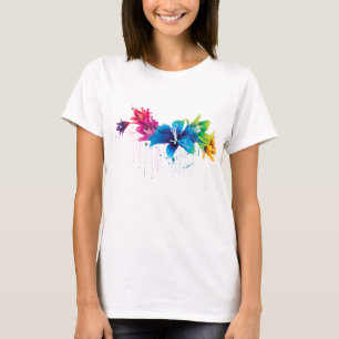 Die Ernte-Spitzen-T - Shirt der Designer-Frauen
