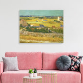 Die Ernte von Vincent van Gogh Leinwanddruck (Insitu (Wohnzimmer))