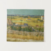 Die Ernte von Vincent van Gogh Wandteppich (Vorderseite (Horizontal))