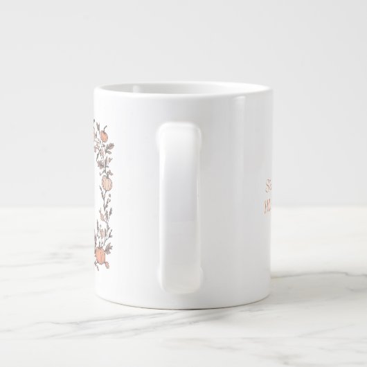 Die Erntearbeit Jumbo-Tasse (Rückseite)