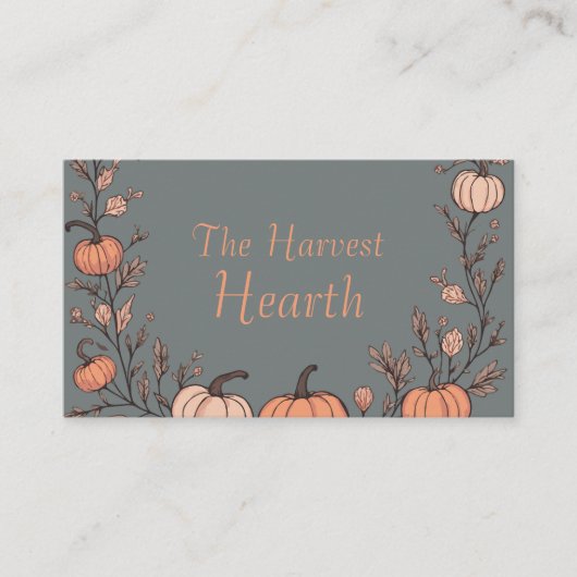 Die Erntearbeit Visitenkarte (Vorderseite)