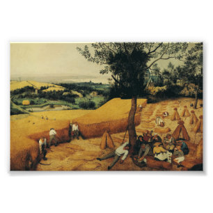 Die Erntearbeiter von Pieter Brueghel dem Älteren Fotodruck