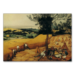 Die Erntearbeiter von Pieter Brueghel dem Älteren Tischnummer