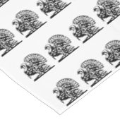 DIE ERNTEDANK-MAJESTÄTISCHER TÜRKEI-Tabellenstoff Tischdecke (Schrägansicht)