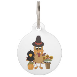 Die Erntedank-Türkei-Freunde Haustiermarke