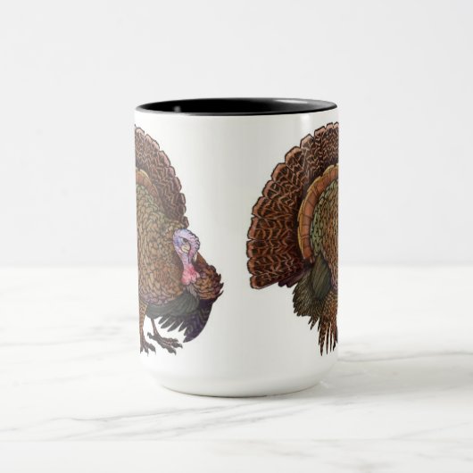 Die Erntedank-Türkei-Kaffeetasse (Tasse) Tasse (Zentrum)