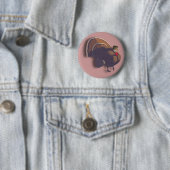 Die Erntedank-Türkei-Knopf-Button Sarahs Palin Button (Beispiel)