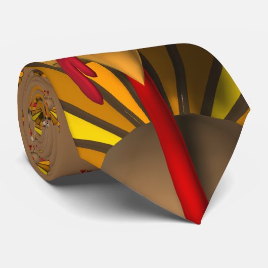 Die Erntedank-Türkei-Krawatte Krawatte (Gerollt)