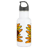 Die Erntedank-Türkei-Logo schaffen einen Feiertag Trinkflasche (Rückseite)