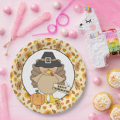 Die Erntedank-Türkei-Partypapierplatte Pappteller (Party)