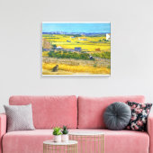 Die Erntekatze Leinwanddruck (Insitu (Wohnzimmer))