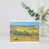 Die Erntekatze Postkarte (Stehend Vorderseite)
