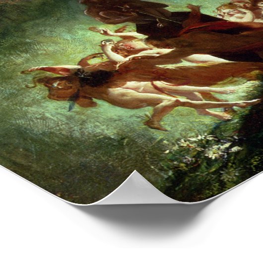 Die Ernüchterung am unteren Ende Poster (Ecke)