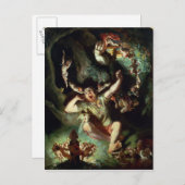 Die Ernüchterung am unteren Ende Postkarte (Vorne/Hinten)