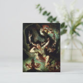 Die Ernüchterung am unteren Ende Postkarte (Stehend Vorderseite)