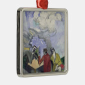 Die Eroberung der Luft, 1913 Silbernes Ornament (Rechts)