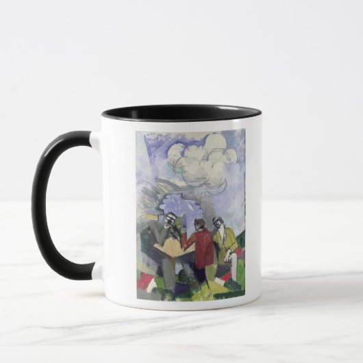 Die Eroberung der Luft, 1913 Tasse (Links)