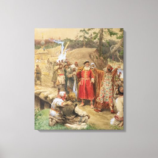 Die Eroberung der neuen Regionen in Russland 1904 Leinwanddruck (Vorderseite)