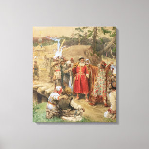 Die Eroberung der neuen Regionen in Russland 1904 Leinwanddruck