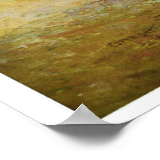 Die Eroberung der Prarie durch Irving R. Bacon Poster (Ecke)