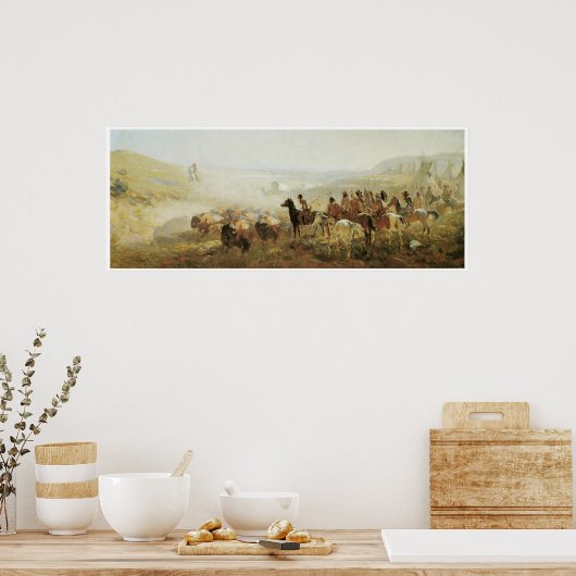 Die Eroberung der Prärie Poster (Küche)