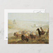 Die Eroberung der Prärie Postkarte (Vorne/Hinten)