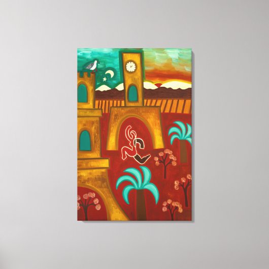 Die Eroberung des Schlosses 2010 Leinwanddruck (Vorderseite)