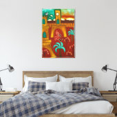 Die Eroberung des Schlosses 2010 Leinwanddruck (Insitu (Schlafzimmer))