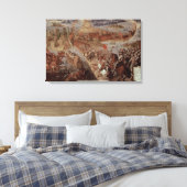 Die Eroberung Tenochtitlans Leinwanddruck (Insitu (Schlafzimmer))