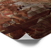 Die Eroberung Tenochtitlans Poster (Ecke)