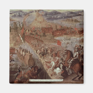 Die Eroberung von Tenochtitlan Magnet