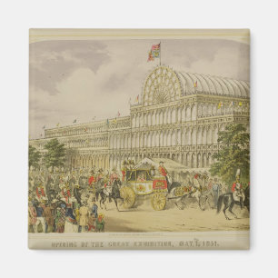 Die Eröffnung der großen Ausstellung, am 1. Mai Magnet