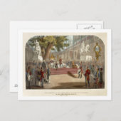 Die Eröffnung der industriellen Pa durch Königin V Postkarte (Vorne/Hinten)