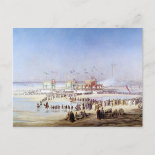 Die Eröffnung des Suezkanals Postkarte