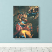 Die Erscheinung der Jungfrau des Jakobus Leinwanddruck (Insitu (Holzboden))