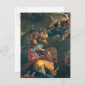 Die Erscheinung der Jungfrau des Jakobus Postkarte (Vorne/Hinten)