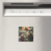 Die Erscheinung des Virgin to the Saints John th Magnet (In Situ (Geschirrspüler))
