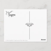 Die Erscheinung Postkarte (Rückseite)