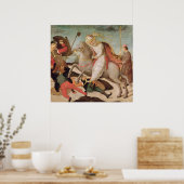 Die Erscheinung von St. Ambrose Poster (Küche)