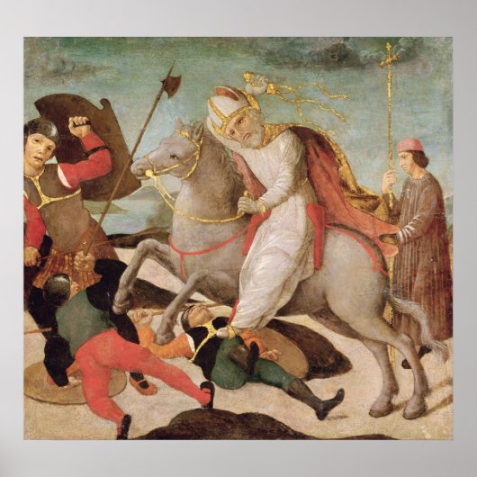 Die Erscheinung von St. Ambrose Poster (Vorne)