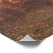 Die Erschießung von General Braddock Poster (Ecke)