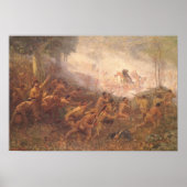 Die Erschießung von General Braddock Poster (Vorne)