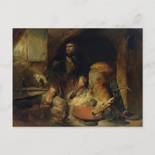 Die Ersparnisse, c.1838 Postkarte (Vorderseite)