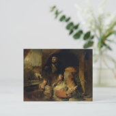 Die Ersparnisse, c.1838 Postkarte (Stehend Vorderseite)