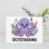 Die erstaunliche Kreatur im Multitasking-Modus Einladung (Stehend Vorderseite)