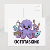 Die erstaunliche Kreatur im Multitasking-Modus Postkarte (Vorne/Hinten)