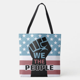 Die erste amerikanische Fahne, die wir als Volk wi Tasche